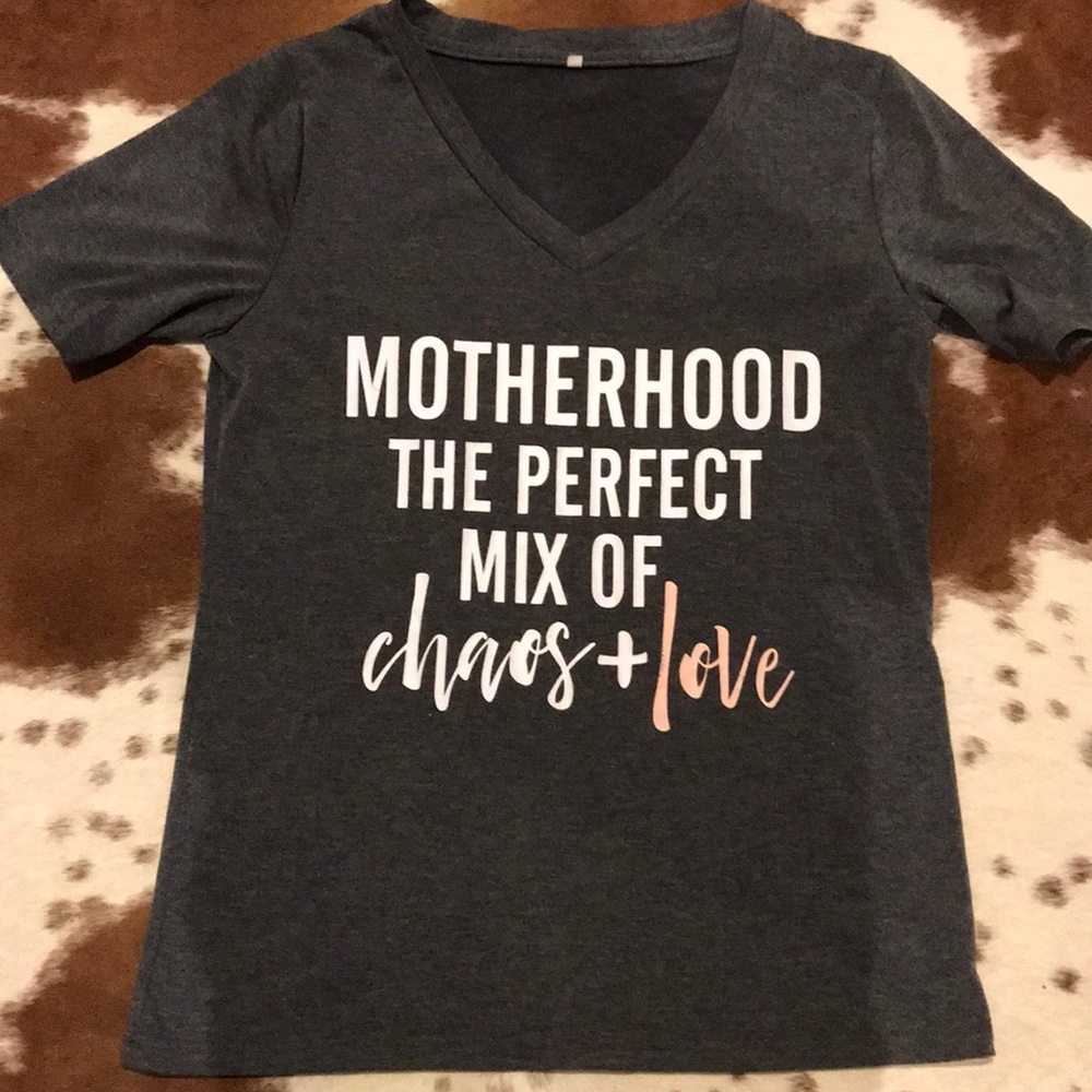 Motherhood the perfect mix of chaos and love